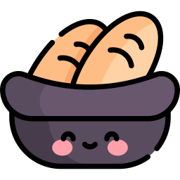 французский хлеб иконка