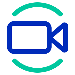 réunion en ligne Icône