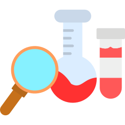 Chemical analysis icon