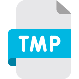 archivo tmp icono