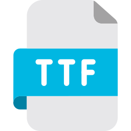 ttfファイル icon