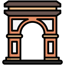 Arco do triunfo Ícone