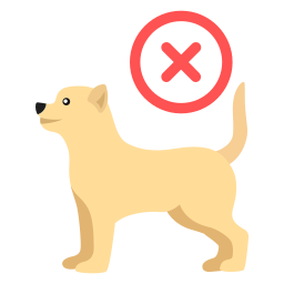 No dog icon