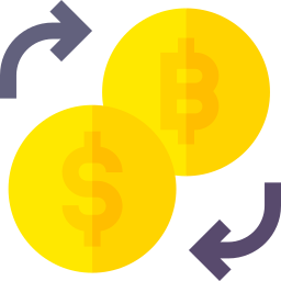 taux de change Icône