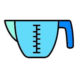 Measuring cup icon