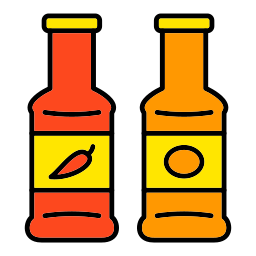 Sauce bottle icon