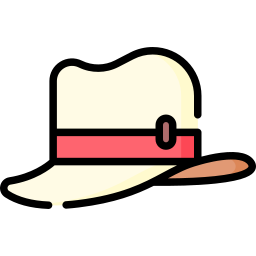 chapeau fedora Icône