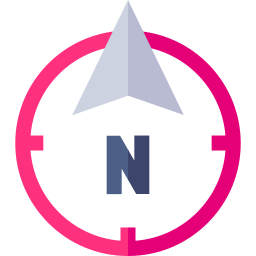 flecha norte icono