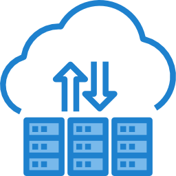 computación en la nube icono