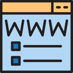 domain registrierung icon