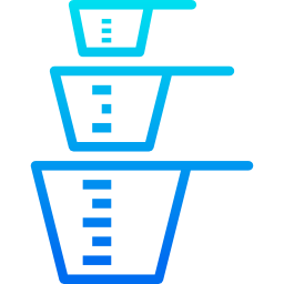 Measuring cup icon