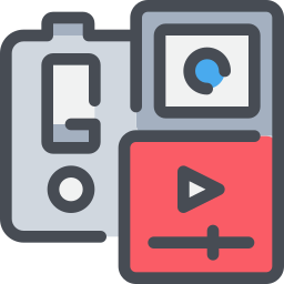 Action camera icon