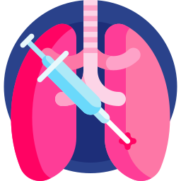 Lung biopsy icon