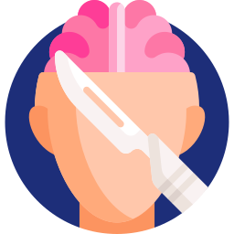 Brain surgery icon