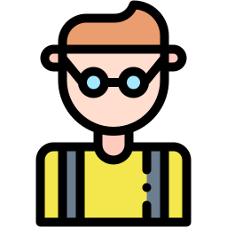 occhiali da nerd icona
