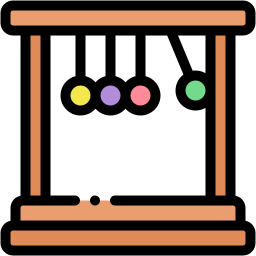 Newton cradle icon