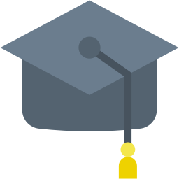 Graduation cap icon