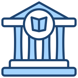 openbare bibliotheek icoon