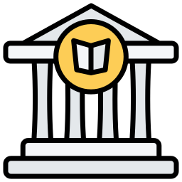 biblioteka publiczna ikona