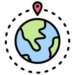 Around the world icon