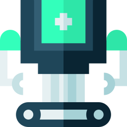 medizinischer roboter icon