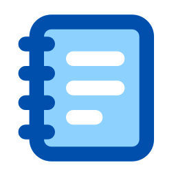 Spring notebook icon