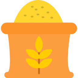 Wheat sack icon