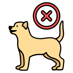 nessun cane icona