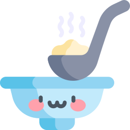 Hot food icon