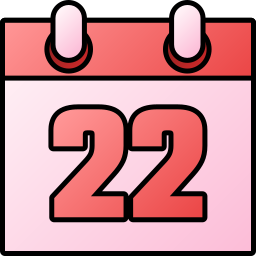 Number 22 icon