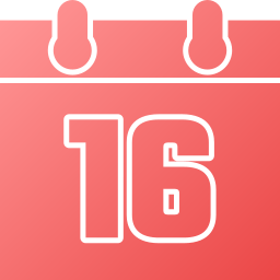 nummer 16 icoon