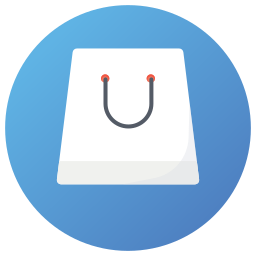 Shopping bag icon