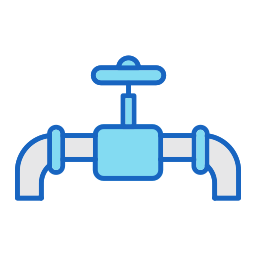 tuyau de gaz Icône