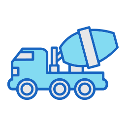 concrete mixer icon