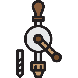 Hand drill icon