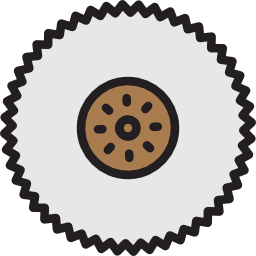Wheel saw icon