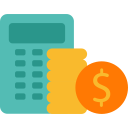 Tax calculate icon