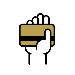 kreditkarten zahlung icon