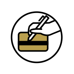 Sign form icon