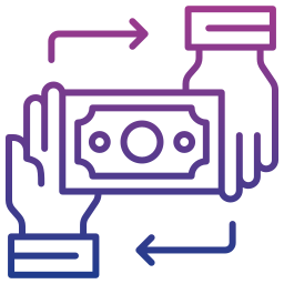 Échange de l'argent Icône