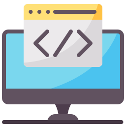 Web programming icon