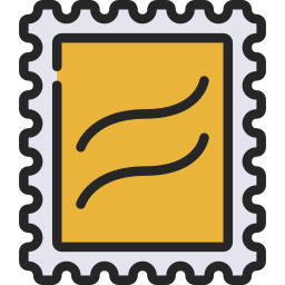 Postage stamp icon