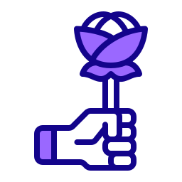 Give flower icon