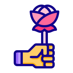 Give flower icon