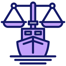 Maritime laws icon
