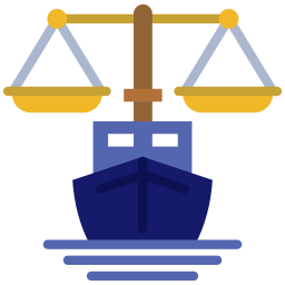 leis marítimas Ícone