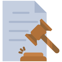 Legal document icon