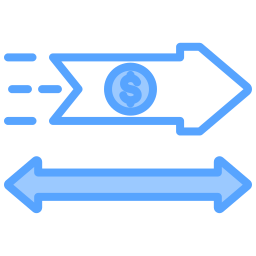 Money exchange icon