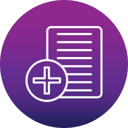 Medical record icon