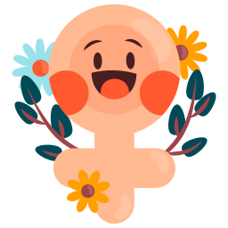 mujer sticker